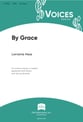 By Grace Unison choral sheet music cover